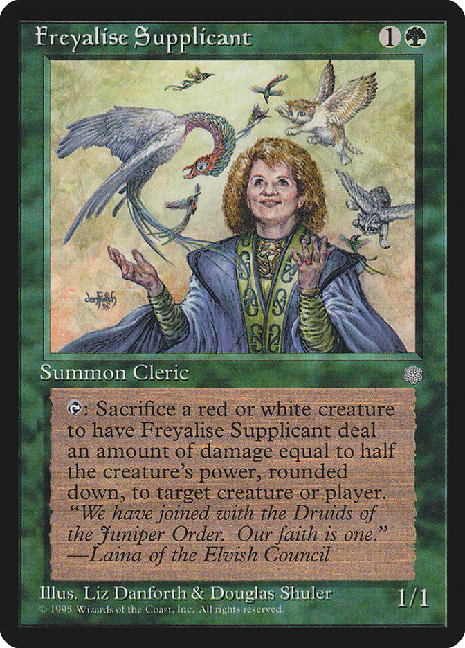 Freyalise Supplicant [Ice Age] MTG Single Magic: The Gathering | Red Claw Gaming
