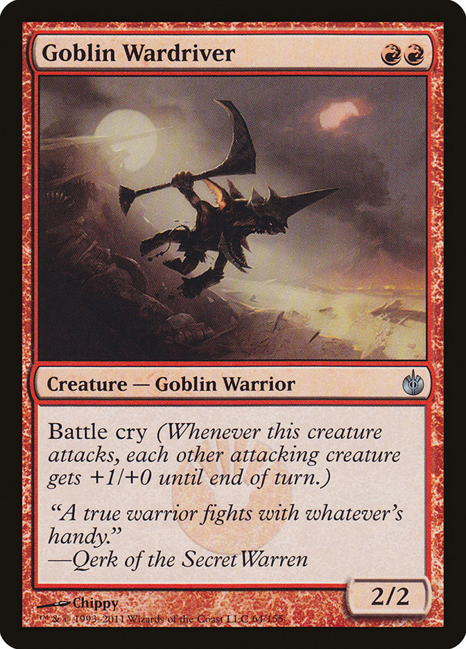 Goblin Wardriver [Mirrodin Besieged] MTG Single Magic: The Gathering | Red Claw Gaming