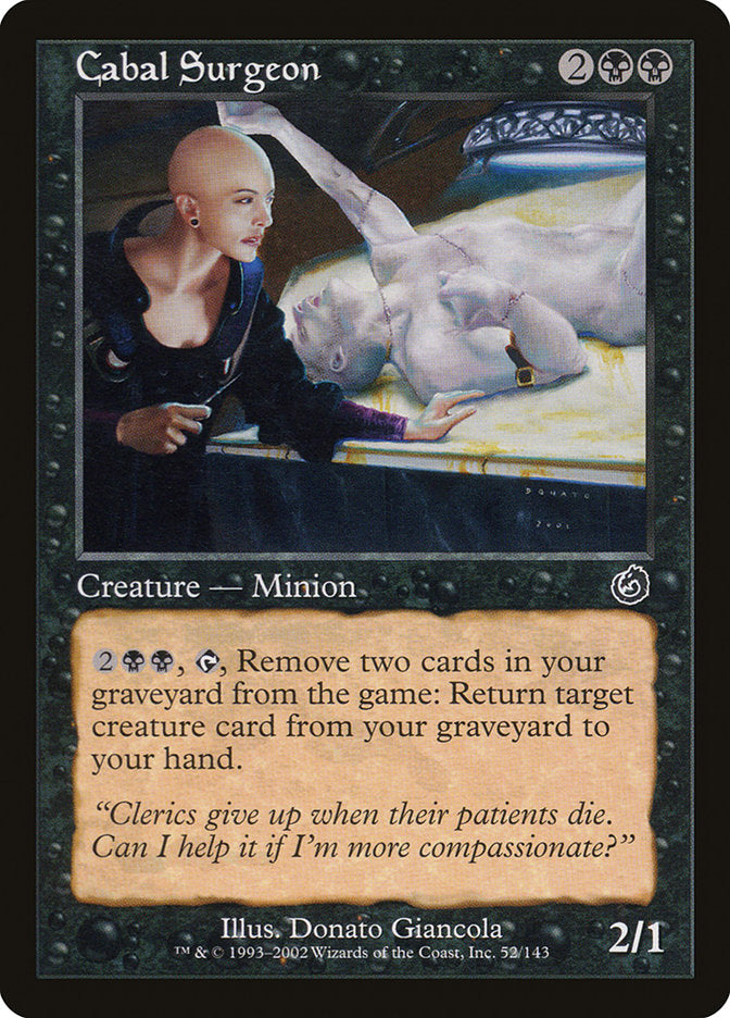 Cabal Surgeon [Torment] MTG Single Magic: The Gathering | Red Claw Gaming