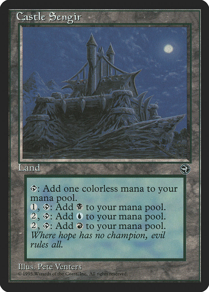Castle Sengir [Homelands] MTG Single Magic: The Gathering | Red Claw Gaming