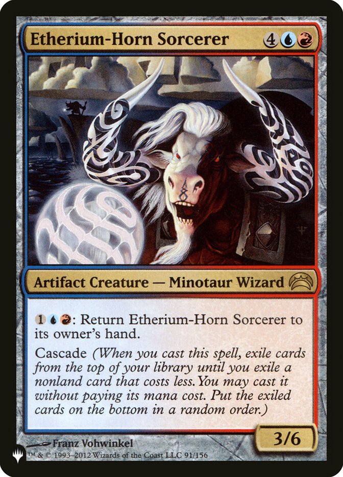 Etherium-Horn Sorcerer [The List] MTG Single Magic: The Gathering    | Red Claw Gaming