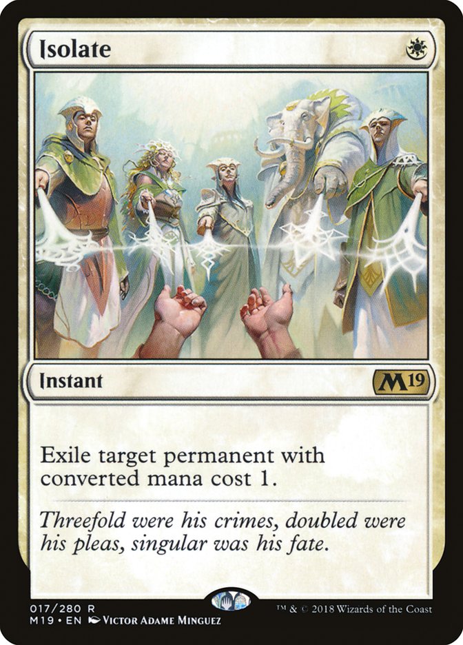 Isolate [Core Set 2019] MTG Single Magic: The Gathering | Red Claw Gaming