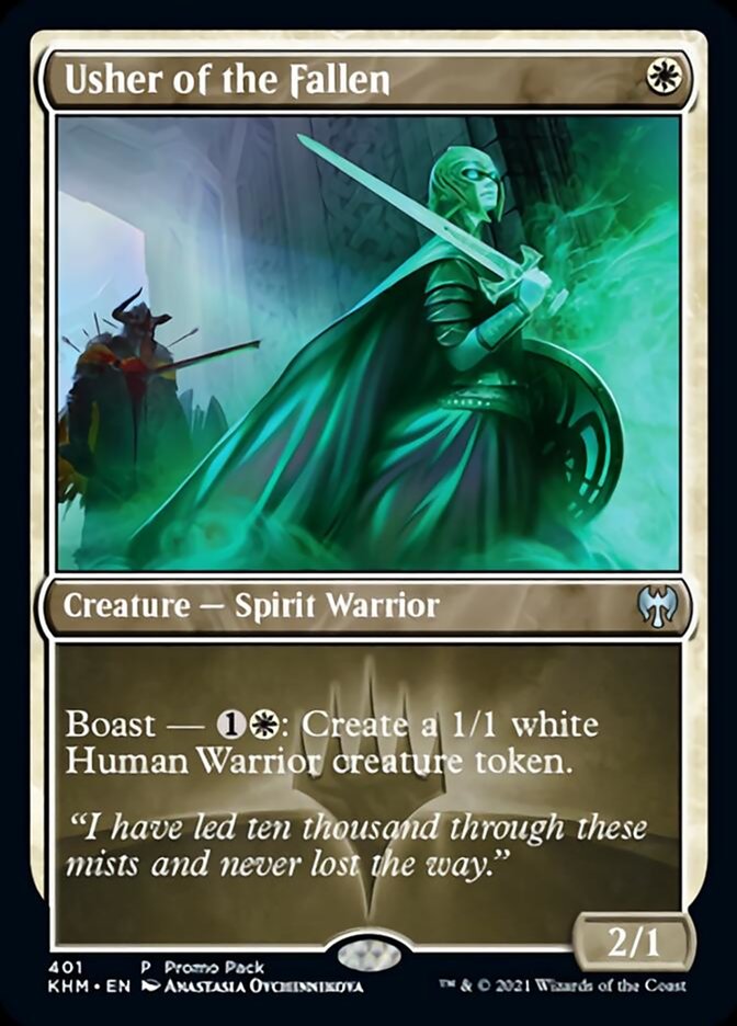 Usher of the Fallen (Promo Pack) [Kaldheim Promos] MTG Single Magic: The Gathering | Red Claw Gaming