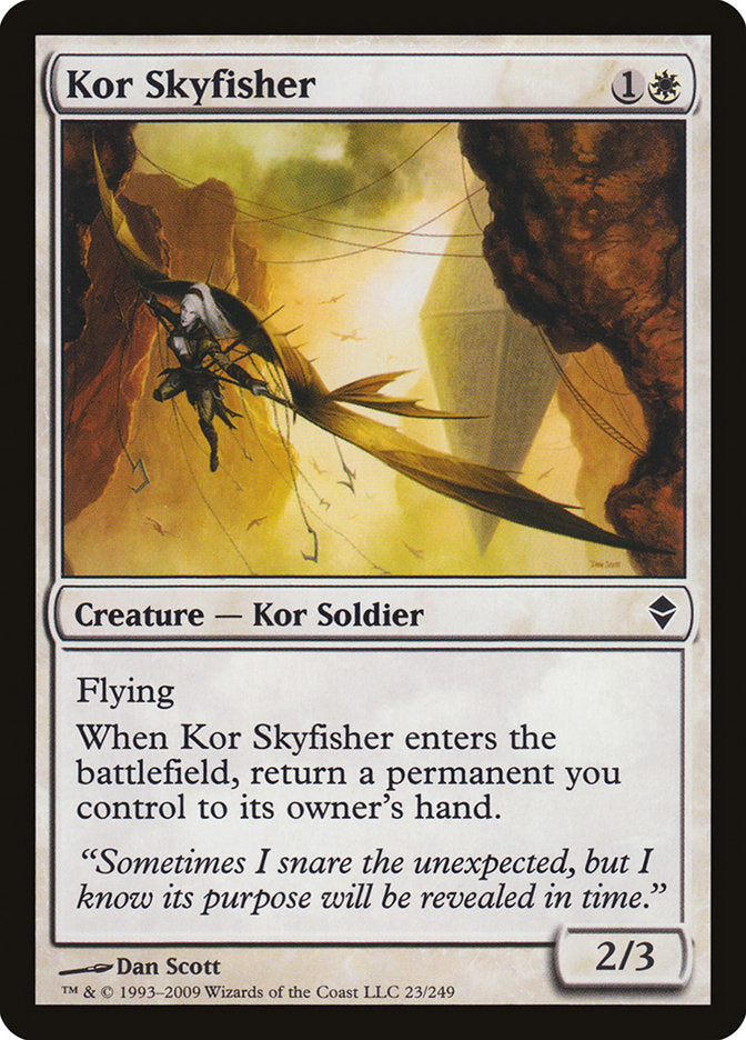 Kor Skyfisher [Zendikar] MTG Single Magic: The Gathering | Red Claw Gaming