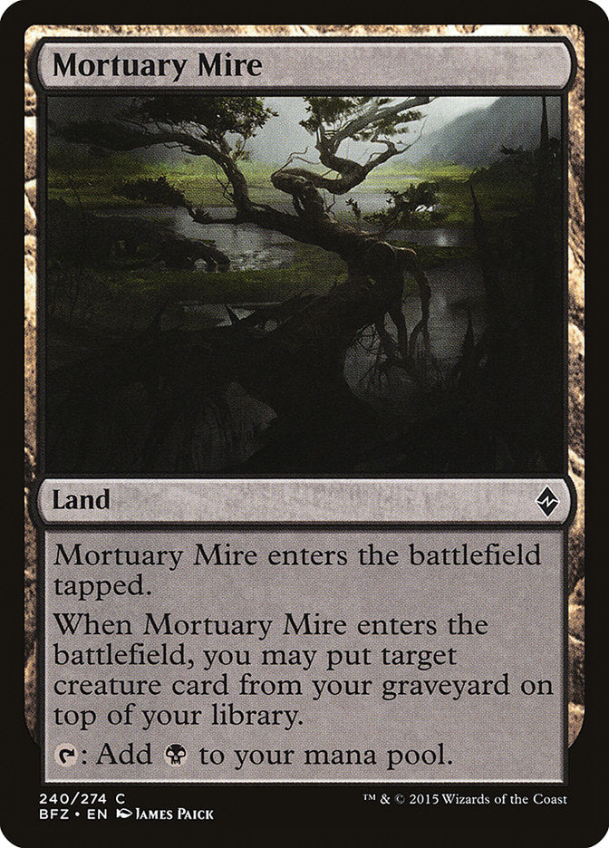 Mortuary Mire [Battle for Zendikar] MTG Single Magic: The Gathering | Red Claw Gaming