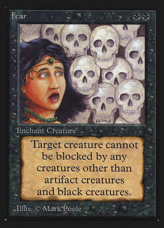 Fear [Collectors' Edition] MTG Single Magic: The Gathering | Red Claw Gaming