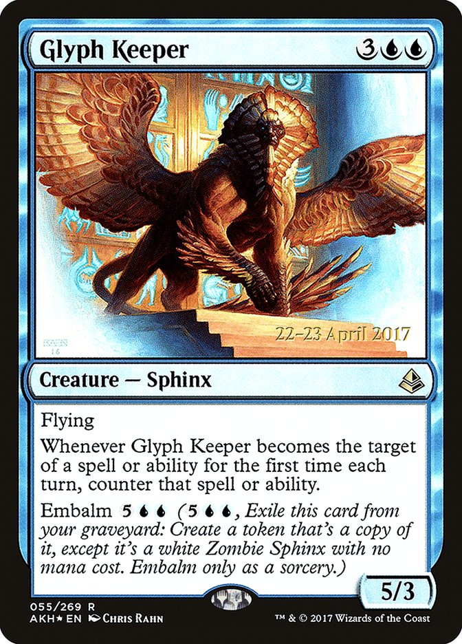 Glyph Keeper [Amonkhet Prerelease Promos] MTG Single Magic: The Gathering | Red Claw Gaming