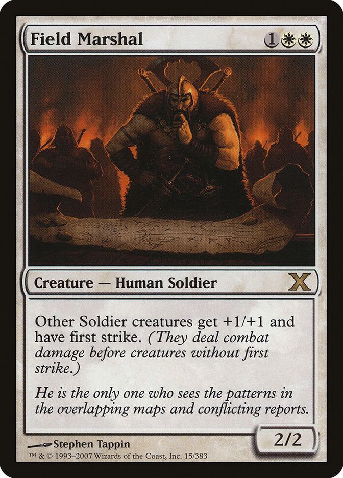 Field Marshal [Tenth Edition] MTG Single Magic: The Gathering | Red Claw Gaming