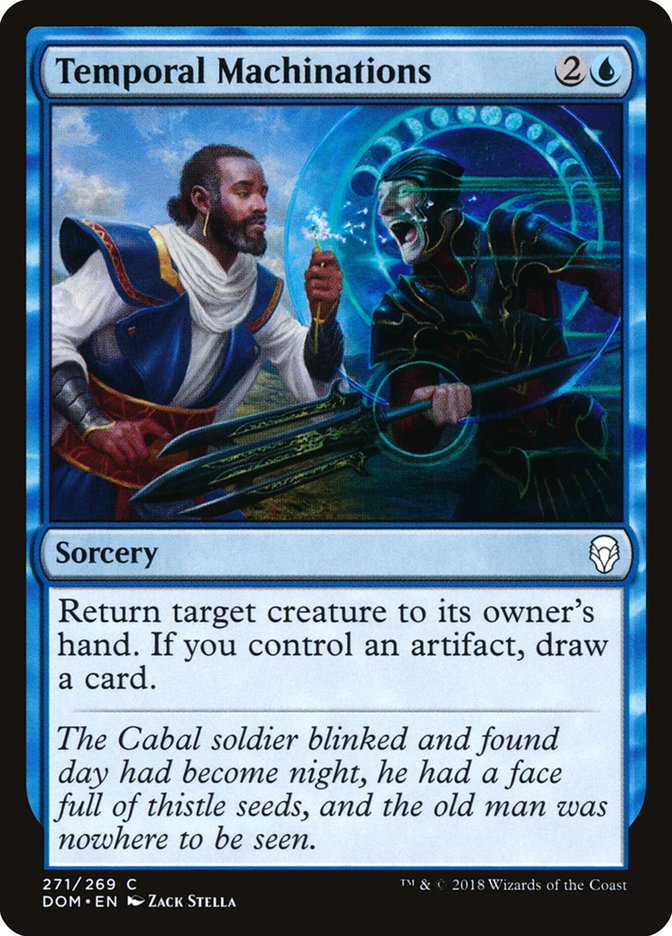 Temporal Machinations [Dominaria] MTG Single Magic: The Gathering | Red Claw Gaming