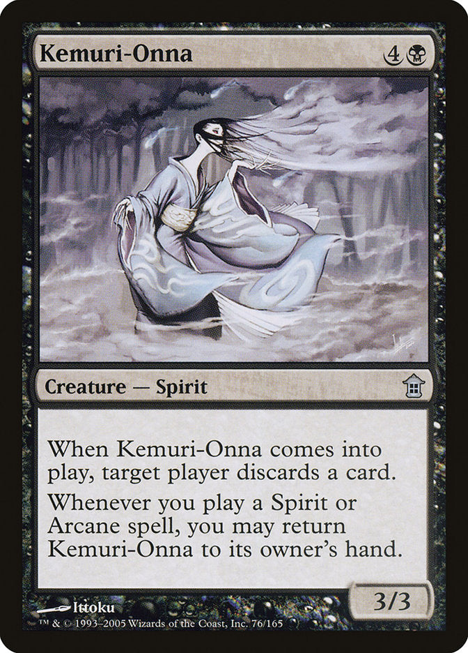 Kemuri-Onna [Saviors of Kamigawa] MTG Single Magic: The Gathering    | Red Claw Gaming