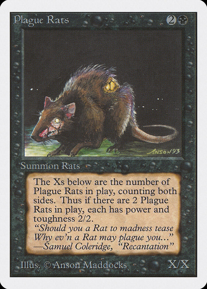 Plague Rats [Unlimited Edition] MTG Single Magic: The Gathering | Red Claw Gaming