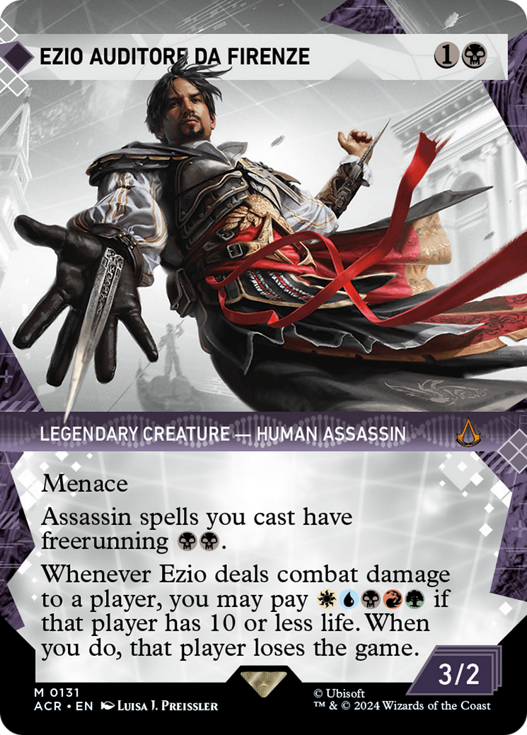 Ezio Auditore da Firenze (Showcase) [Assassin's Creed] MTG Single Magic: The Gathering | Red Claw Gaming