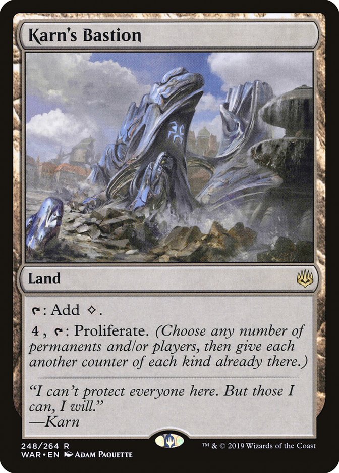 Karn's Bastion [War of the Spark] MTG Single Magic: The Gathering | Red Claw Gaming