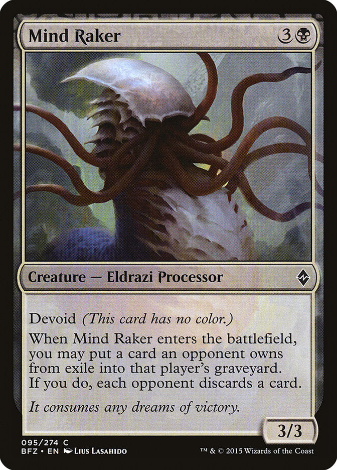 Mind Raker [Battle for Zendikar] MTG Single Magic: The Gathering | Red Claw Gaming