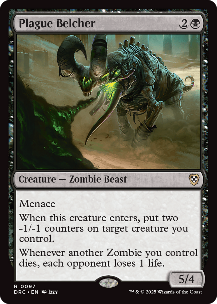 Plague Belcher [Aetherdrift Commander] MTG Single Magic: The Gathering | Red Claw Gaming