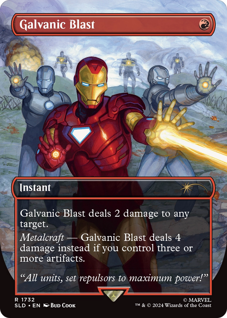Galvanic Blast (Rainbow Foil) [Secret Lair Drop Series] MTG Single Magic: The Gathering | Red Claw Gaming