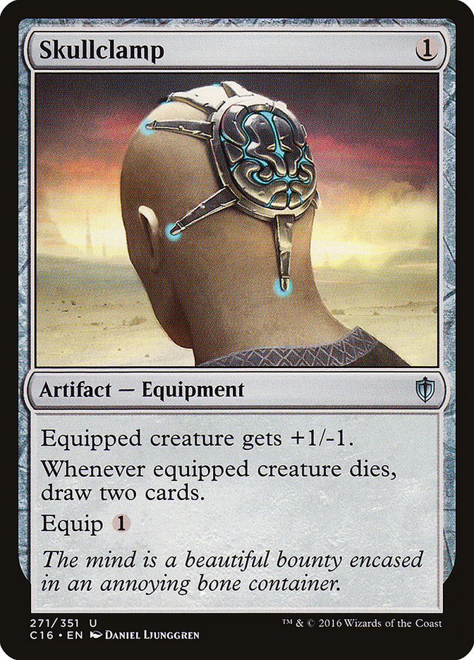 Skullclamp [Commander 2016] MTG Single Magic: The Gathering | Red Claw Gaming
