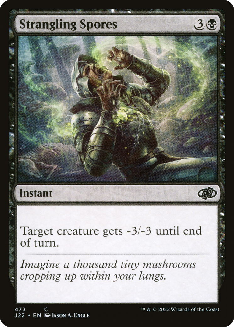 Strangling Spores [Jumpstart 2022] MTG Single Magic: The Gathering | Red Claw Gaming