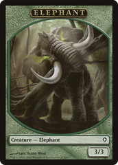 Angel // Elephant Double-Sided Token [Marvel Super Heroes Commander Tokens] | Red Claw Gaming