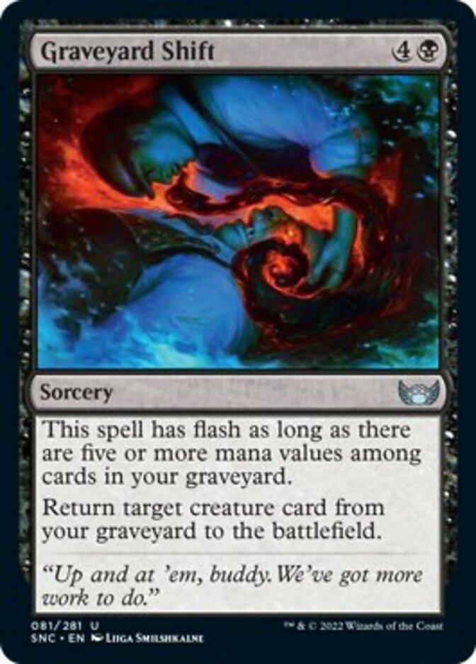 Graveyard Shift [Streets of New Capenna] MTG Single Magic: The Gathering | Red Claw Gaming