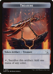 Treasure (21) // Wrenn and Realmbreaker Emblem Double-Sided Token [March of the Machine Tokens] MTG Single Magic: The Gathering | Red Claw Gaming