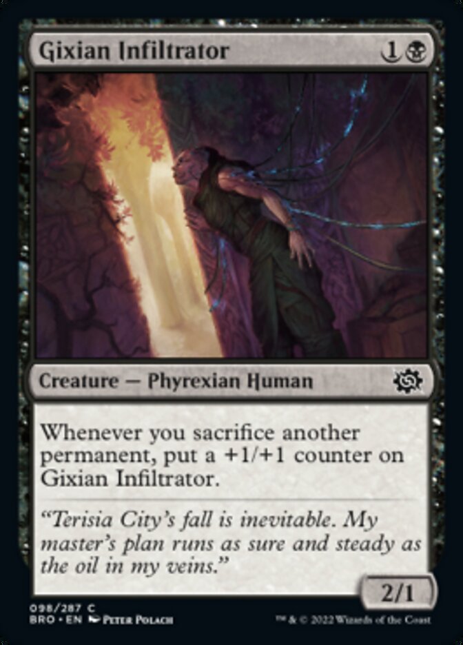 Gixian Infiltrator [The Brothers' War] MTG Single Magic: The Gathering | Red Claw Gaming