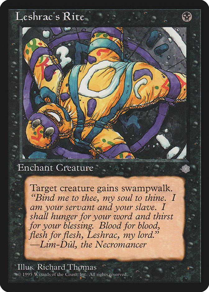 Leshrac's Rite [Ice Age] MTG Single Magic: The Gathering | Red Claw Gaming