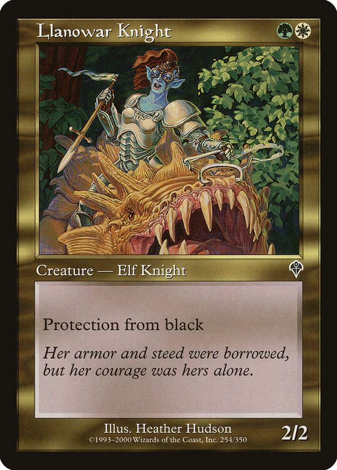 Llanowar Knight [Invasion] MTG Single Magic: The Gathering | Red Claw Gaming