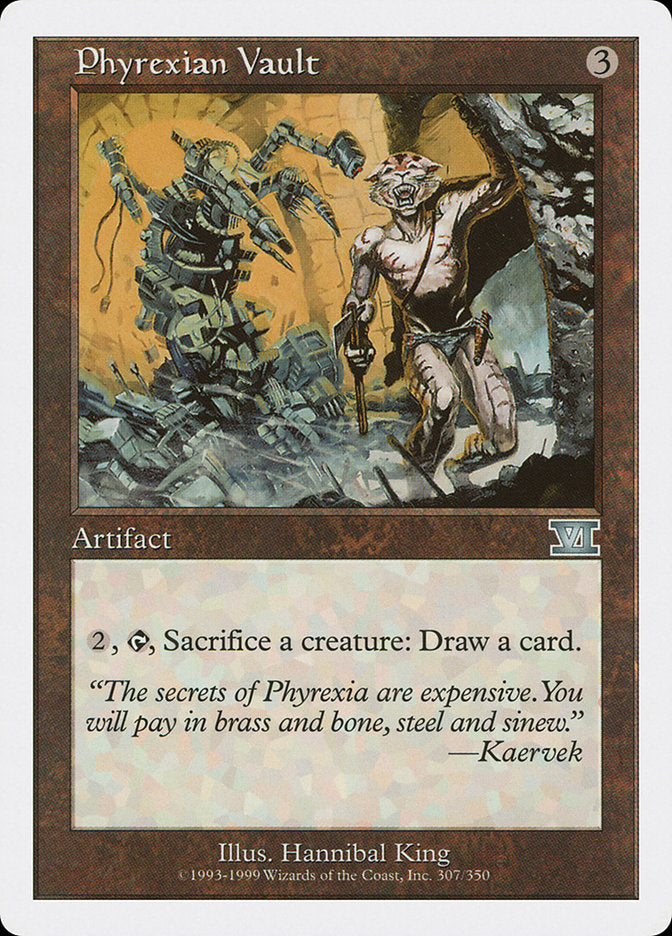 Phyrexian Vault [Classic Sixth Edition] MTG Single Magic: The Gathering | Red Claw Gaming