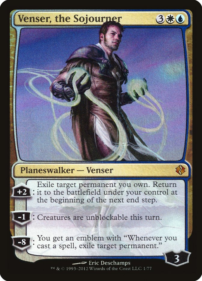 Venser, the Sojourner [Duel Decks: Venser vs. Koth] MTG Single Magic: The Gathering | Red Claw Gaming