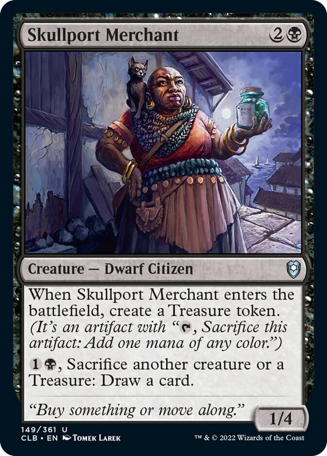 Skullport Merchant [Commander Legends: Battle for Baldur's Gate] MTG Single Magic: The Gathering | Red Claw Gaming