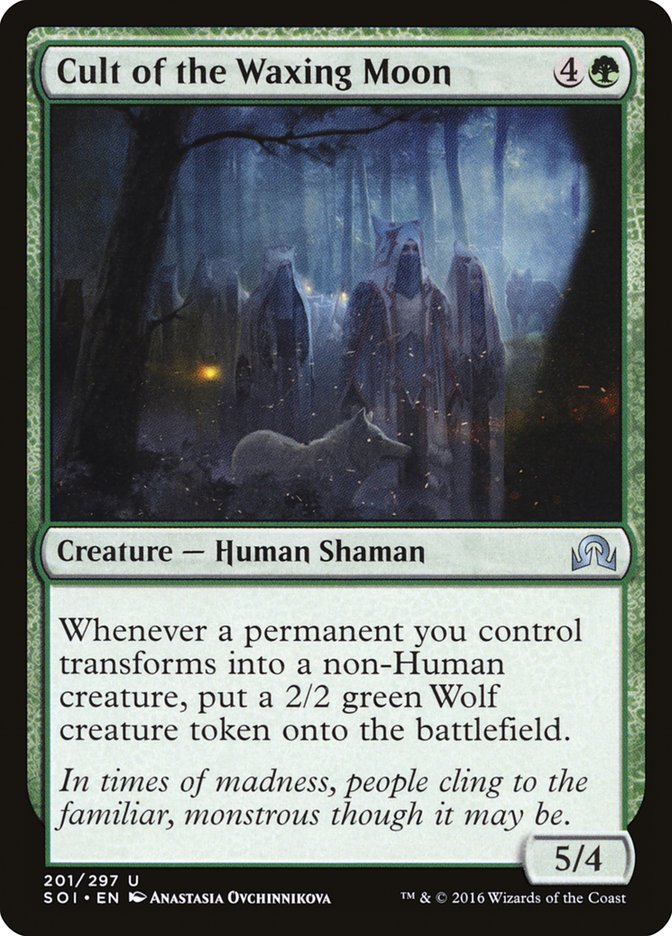 Cult of the Waxing Moon [Shadows over Innistrad] MTG Single Magic: The Gathering | Red Claw Gaming