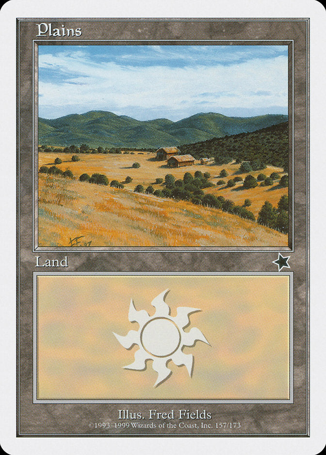 Plains (157) [Starter 1999] MTG Single Magic: The Gathering | Red Claw Gaming