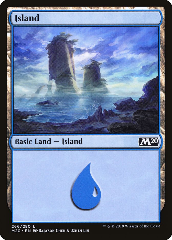Island (266) [Core Set 2020] MTG Single Magic: The Gathering | Red Claw Gaming