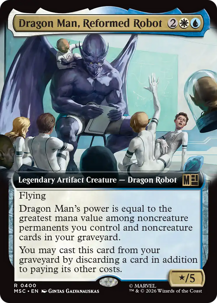 Dragon Man, Reformed Robot (Extended Art) [Marvel Super Heroes Commander] | Red Claw Gaming