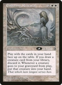 Enduring Renewal (4th Place) (Oversized) [Oversize Cards] MTG Single Magic: The Gathering | Red Claw Gaming