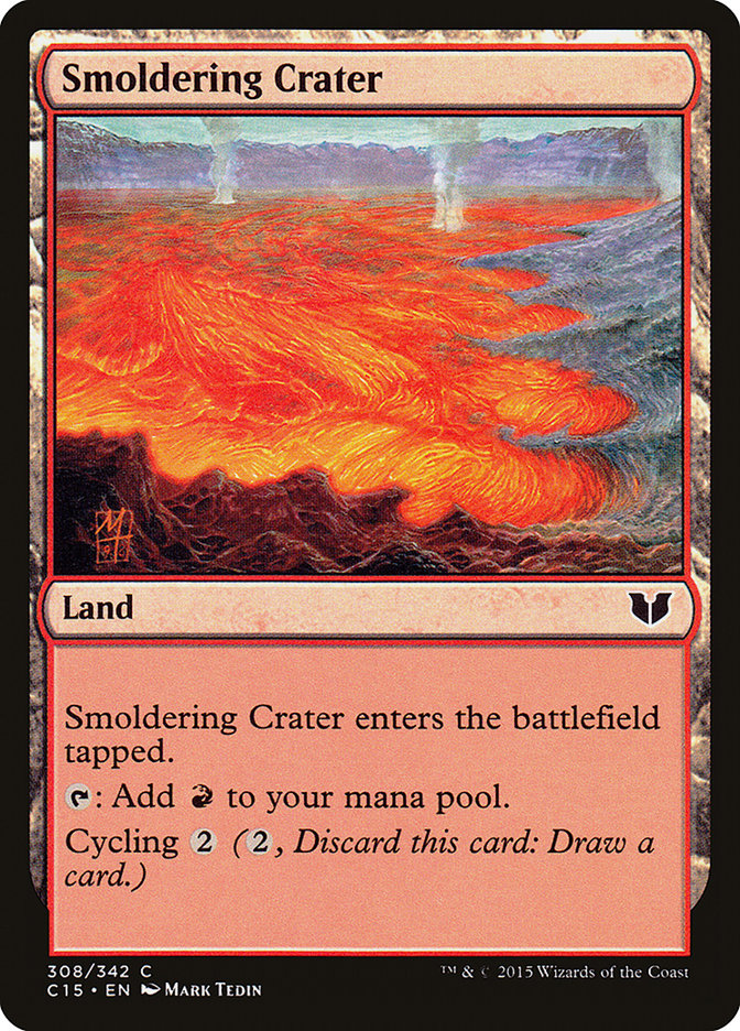 Smoldering Crater [Commander 2015] MTG Single Magic: The Gathering | Red Claw Gaming