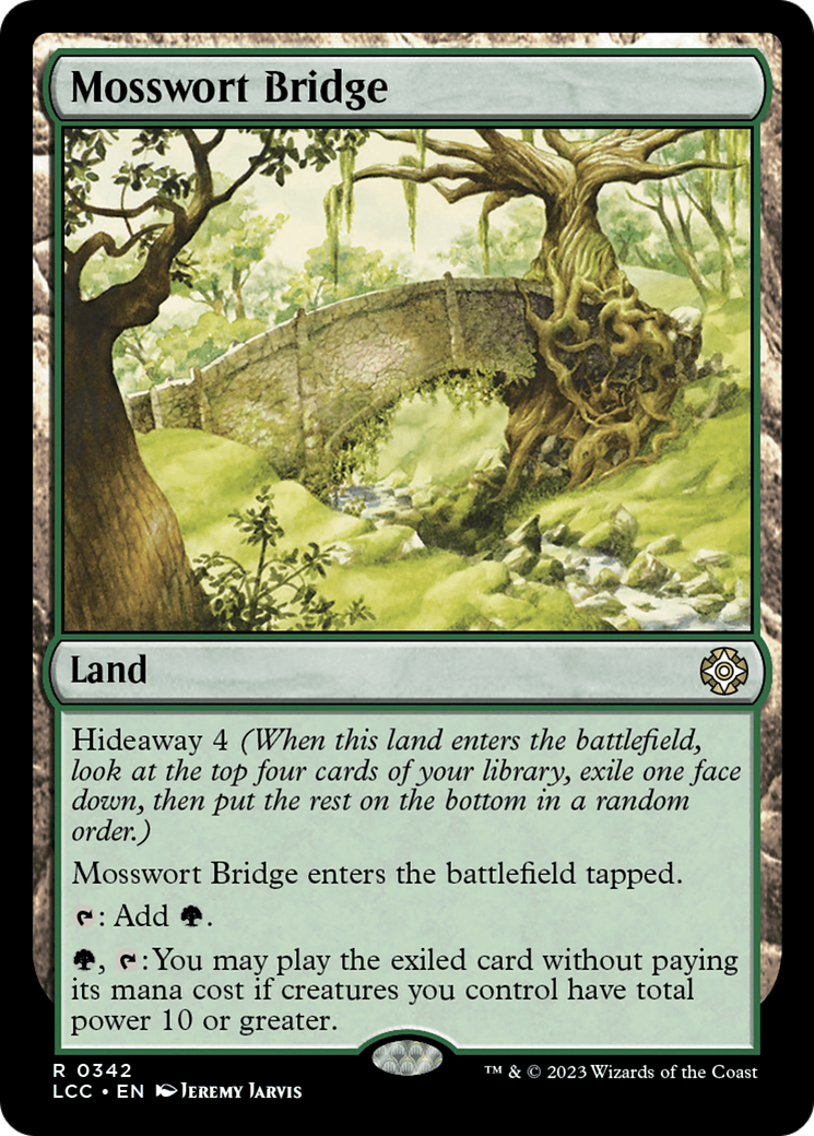 Mosswort Bridge [The Lost Caverns of Ixalan Commander] MTG Single Magic: The Gathering | Red Claw Gaming