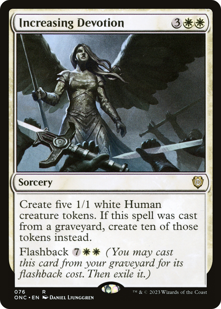 Increasing Devotion [Phyrexia: All Will Be One Commander] MTG Single Magic: The Gathering | Red Claw Gaming