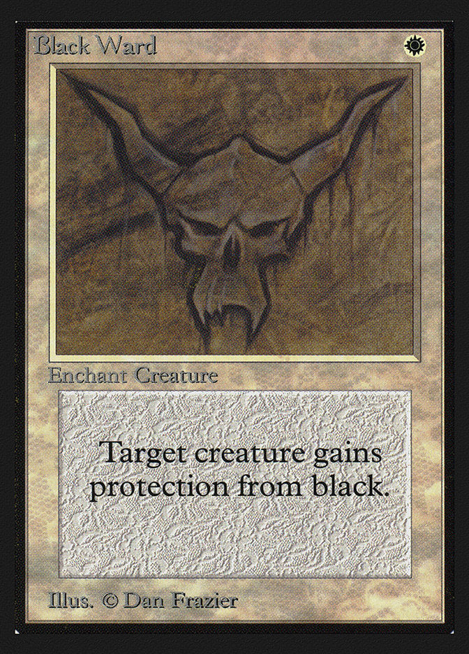 Black Ward [Collectors' Edition] MTG Single Magic: The Gathering | Red Claw Gaming
