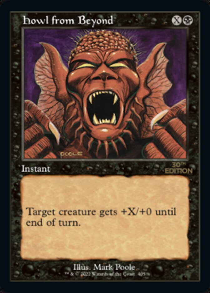 Howl from Beyond (Retro) [30th Anniversary Edition] MTG Single Magic: The Gathering | Red Claw Gaming