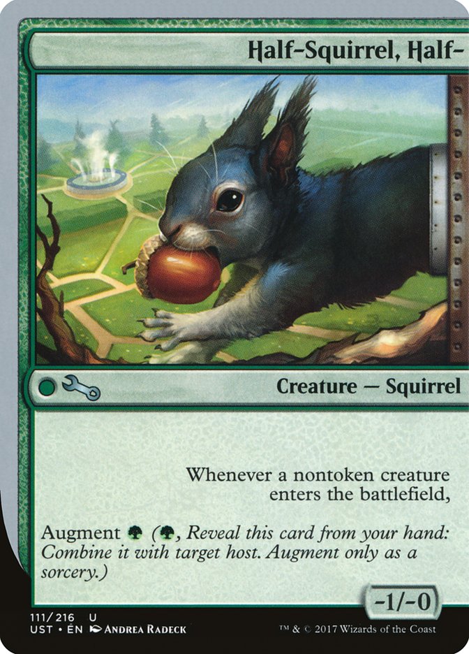 Half-Squirrel, Half- [Unstable] MTG Single Magic: The Gathering | Red Claw Gaming