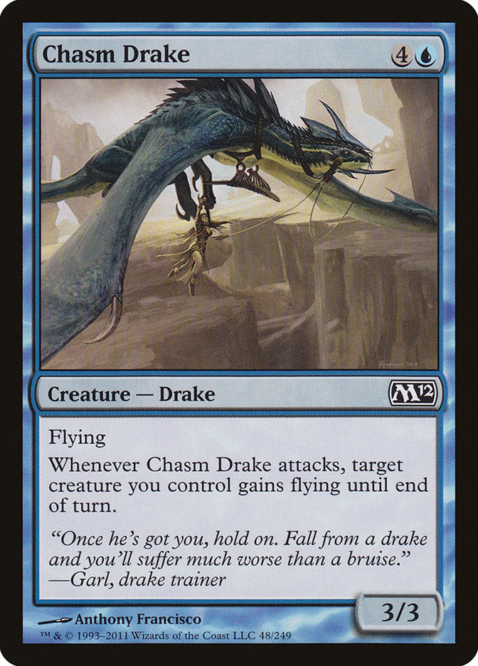 Chasm Drake [Magic 2012] MTG Single Magic: The Gathering | Red Claw Gaming