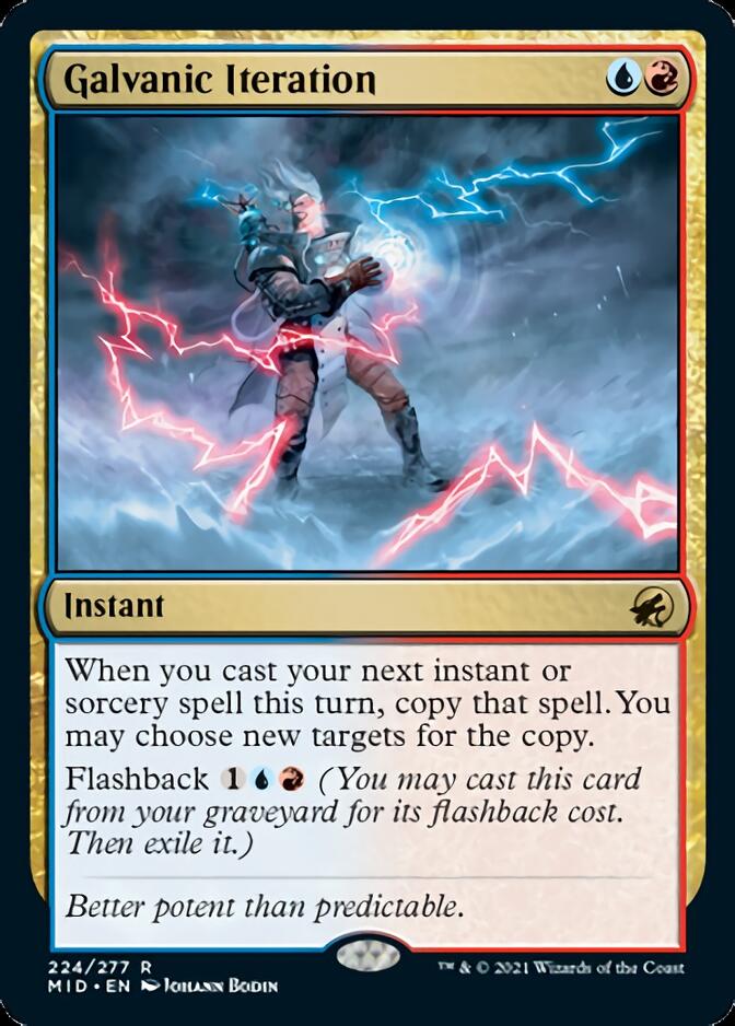 Galvanic Iteration [Innistrad: Midnight Hunt] MTG Single Magic: The Gathering | Red Claw Gaming