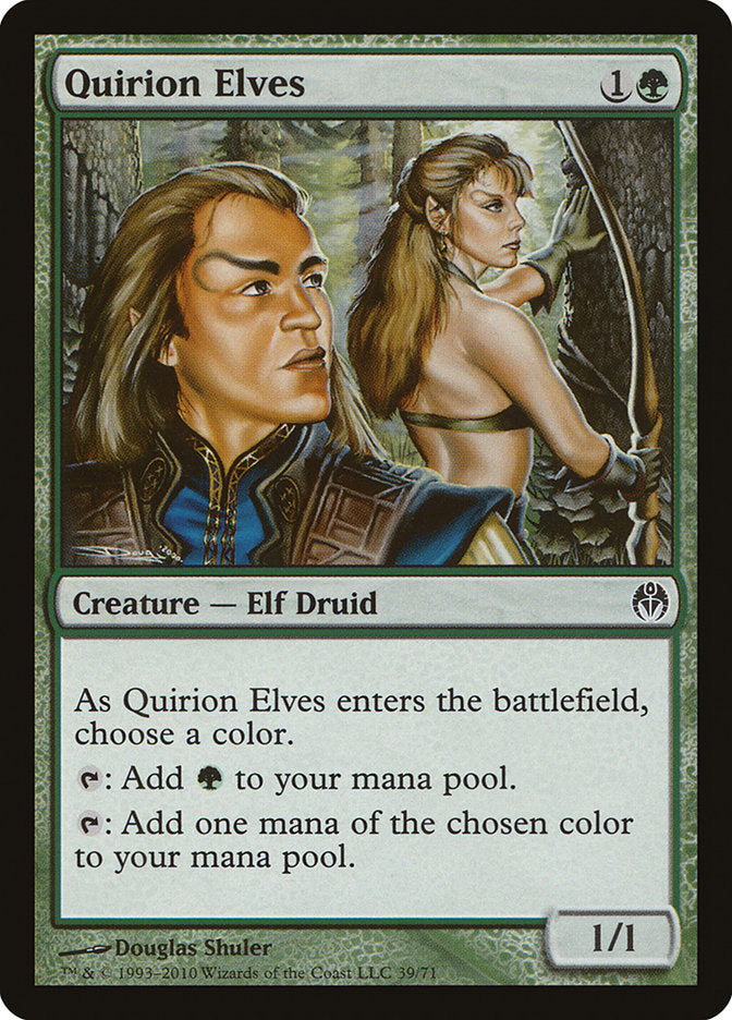 Quirion Elves [Duel Decks: Phyrexia vs. the Coalition] MTG Single Magic: The Gathering | Red Claw Gaming