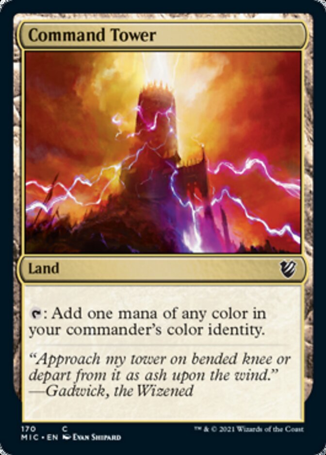Command Tower [Innistrad: Midnight Hunt Commander] MTG Single Magic: The Gathering | Red Claw Gaming