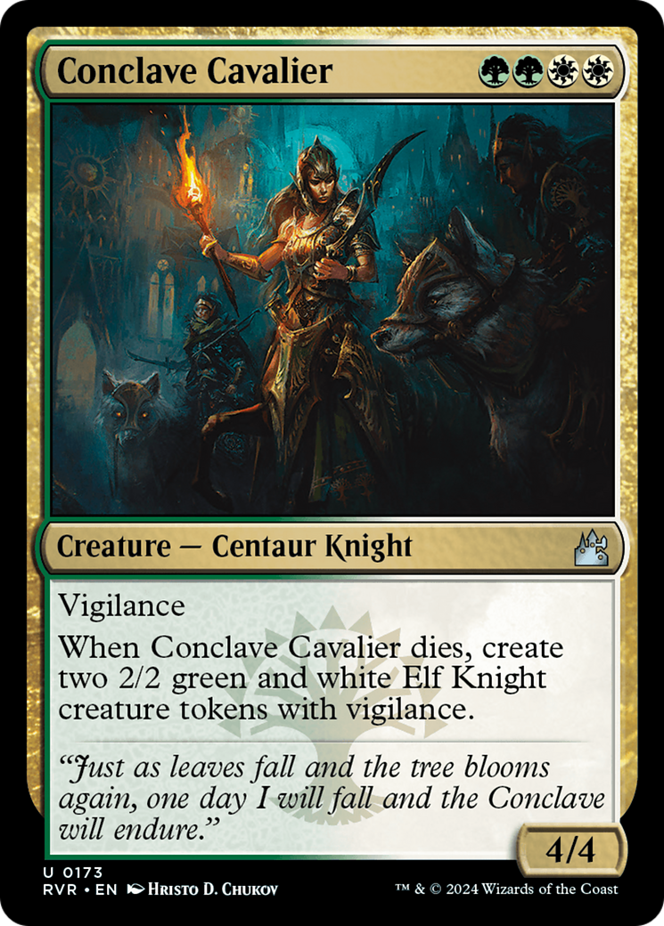 Conclave Cavalier [Ravnica Remastered] MTG Single Magic: The Gathering | Red Claw Gaming