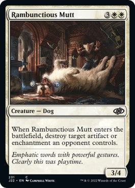 Rambunctious Mutt [Jumpstart 2022] MTG Single Magic: The Gathering | Red Claw Gaming
