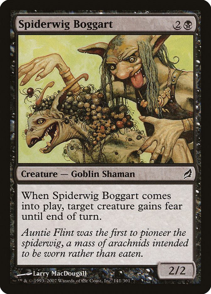 Spiderwig Boggart [Lorwyn] MTG Single Magic: The Gathering | Red Claw Gaming