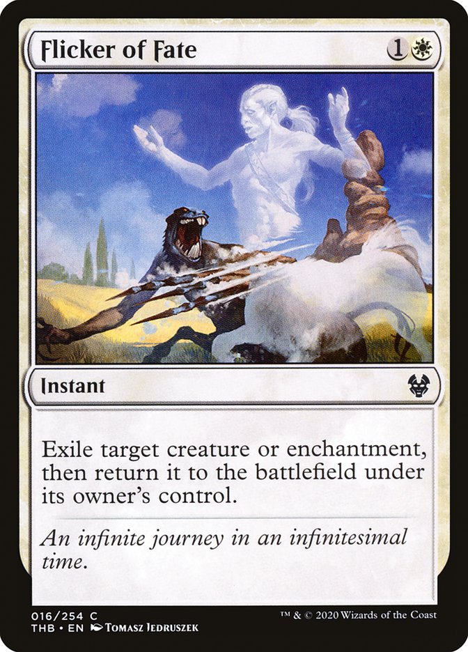 Flicker of Fate [Theros Beyond Death] MTG Single Magic: The Gathering | Red Claw Gaming